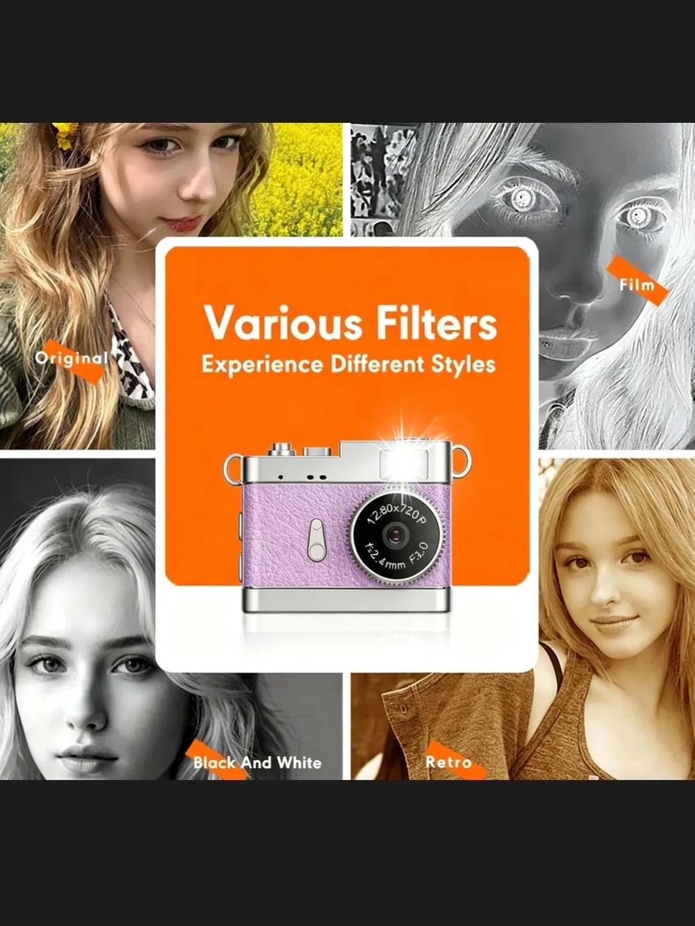 Mini Digital Camera NWT - Picture 3 of 8